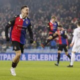 Benjamin Kololli (à gauche) portait le maillot du FC Bâle depuis le début de l'année.